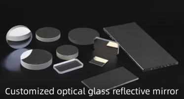 Customized high reflectivity uv silver coating  SiO2 protective film reflector mirror details