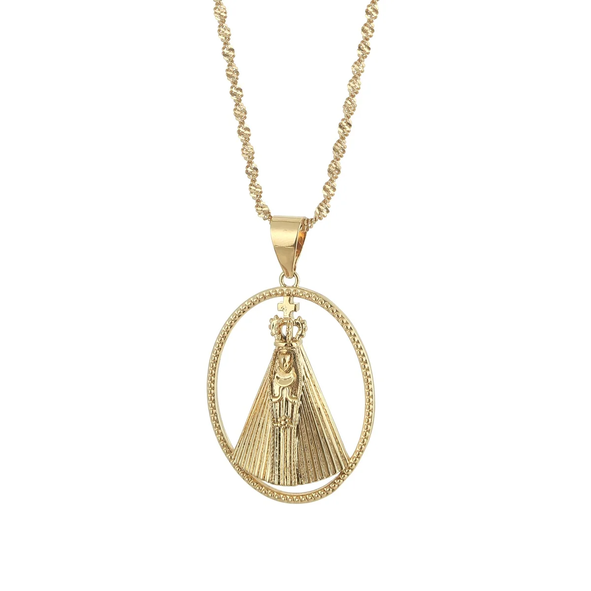 our lady of aparecida necklace