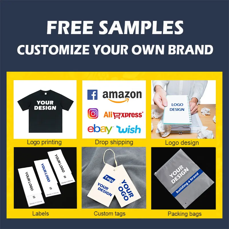 Fabbricazione all'ingrosso di magliette Unisex 100% cotone Logo