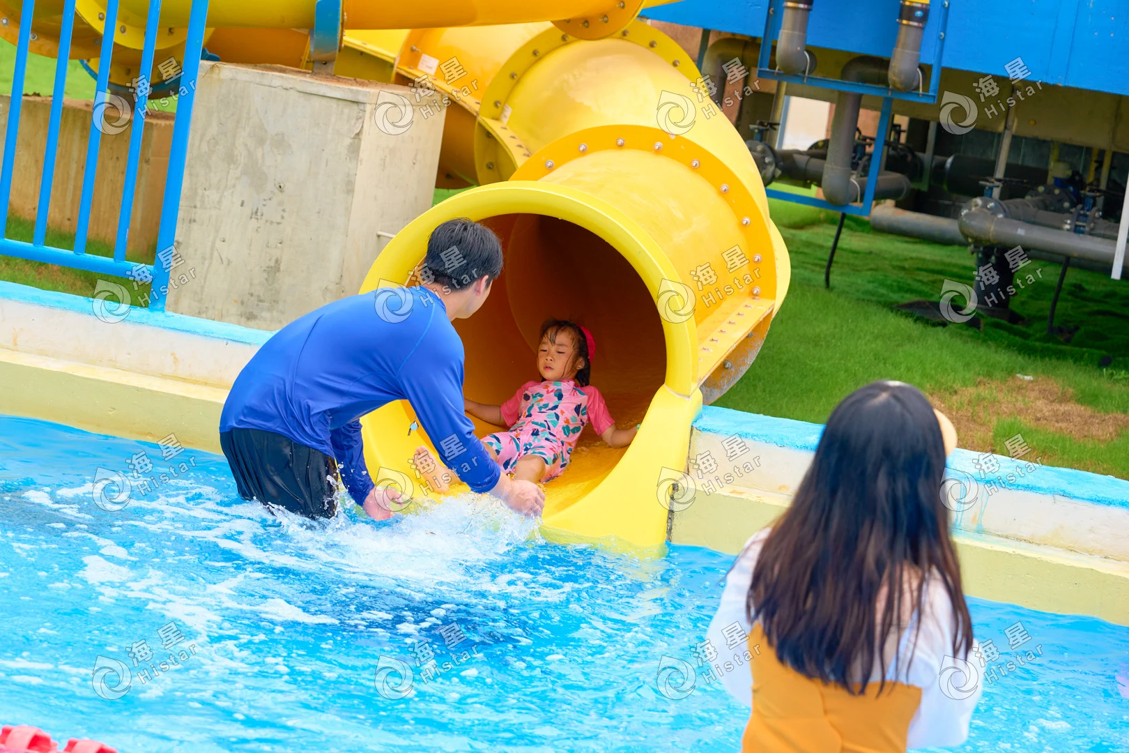 Histar Water Park Slides Amusement Park Top Sale Splash Pad Pouring