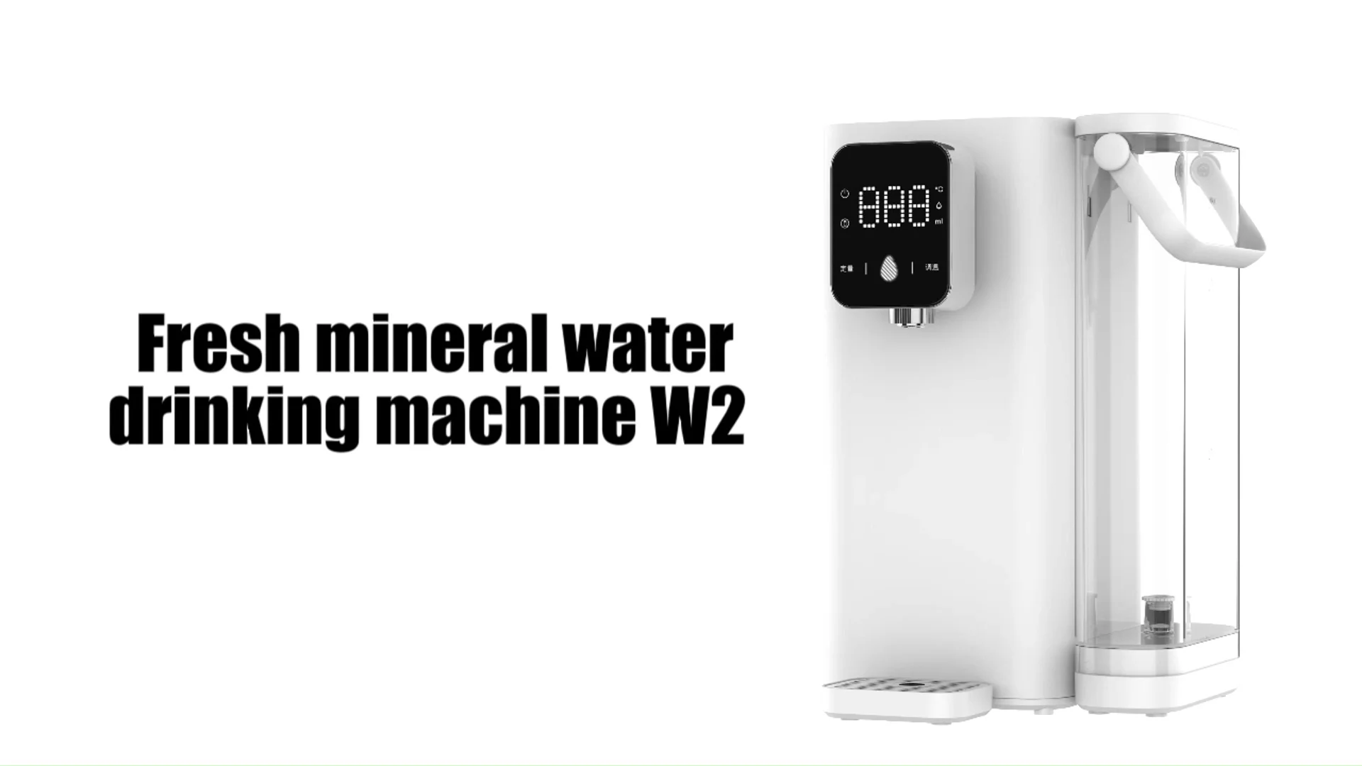 2.5l Original 3 Builtin Pure Uf Water Filtration System Hot Portable