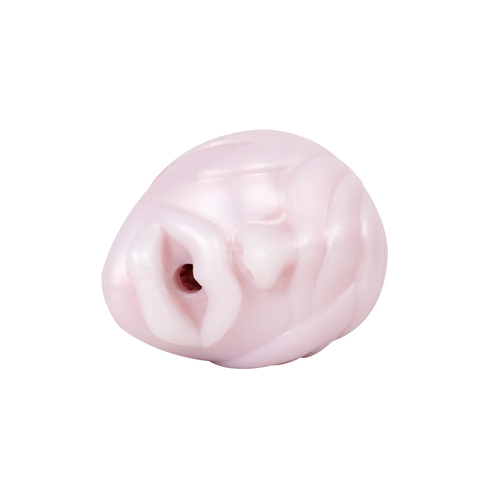 GEEBA Western Magic Beast Goddess Net Weight 685G Hibiscus Color Liquid Silicone Simulation Beast Cup Male Sex Product