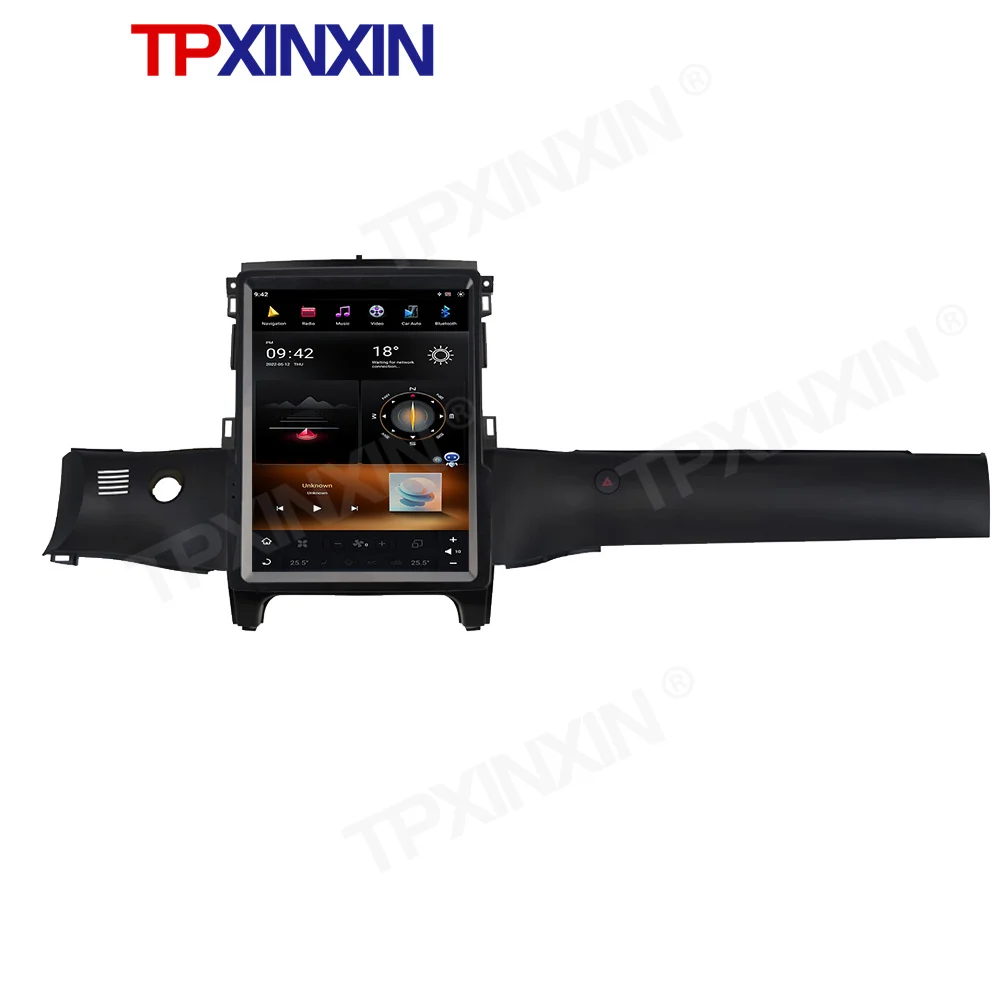 Car Dashboard Player Digital Cluster for 18-20 Ford Everest New Ford Ranger 13inch Instrument Panel Multifunctional Head Unit