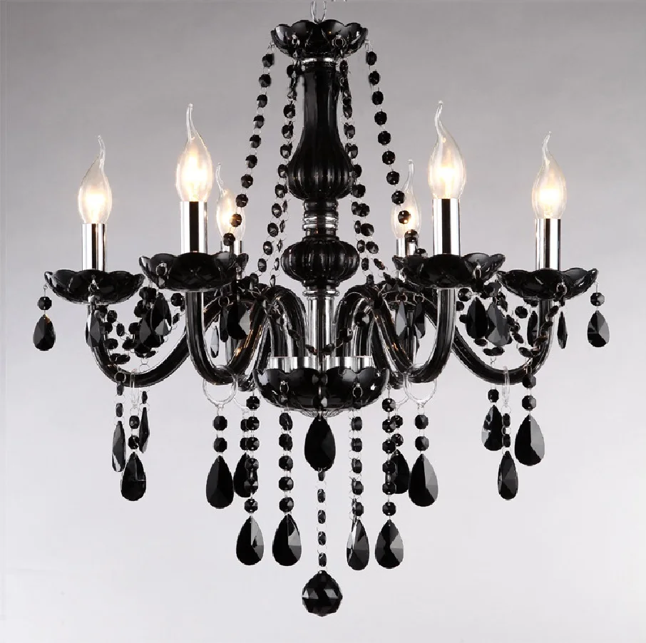 Люстра marcan 6 Ball Chandelier Black