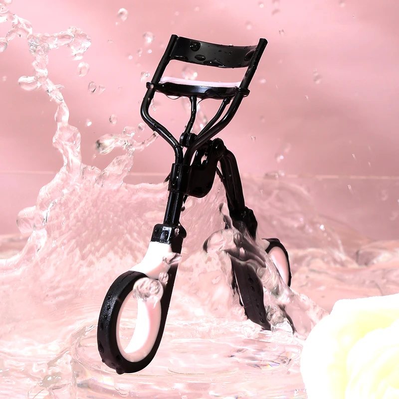 LMLTOP Pink Custom Logo A0383 3D Eye Lash Curler Wholesale Makeup Tool for Curling False Eyelash