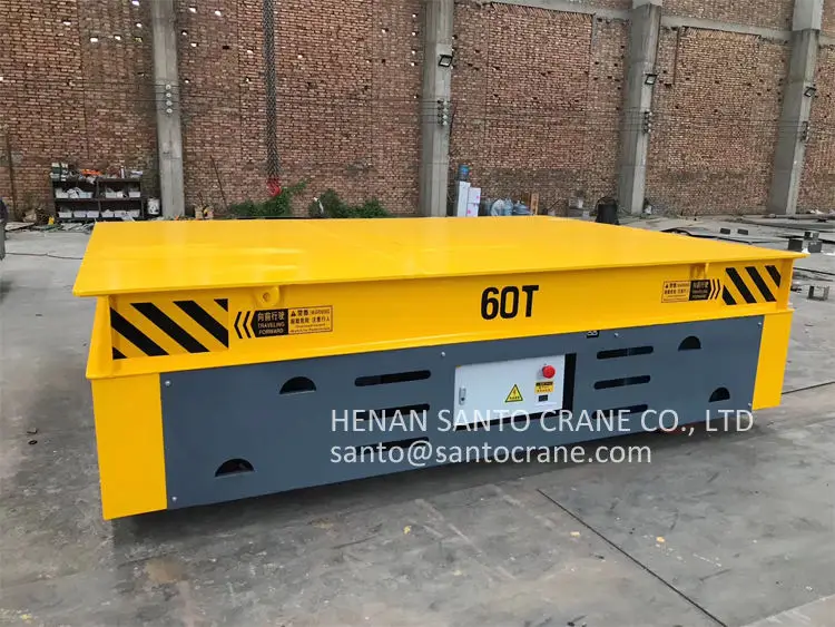 Trackless Transfer Cart Intelligent Heavy Loading Ladle Rail Transfer Trolley for Steel Plant
