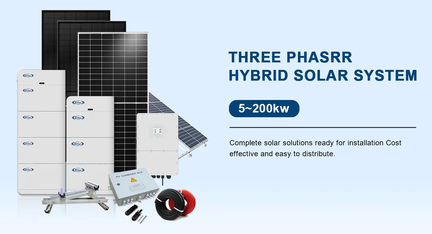 Eitai 3 Phase Solar Hybrid Inverter 20kva 15kw Household Solar Power ...