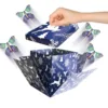 Blue christmas butterfly box