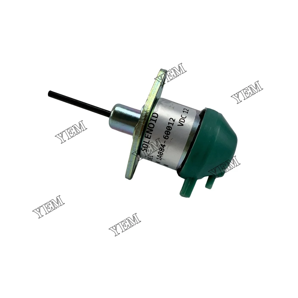 12V Solenoid Valve 1A084-60012 for Kubota V2203 Replacement Engine Parts 3