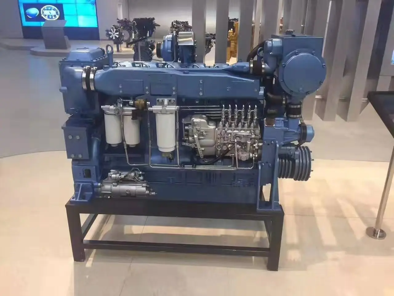 Weichai Engine WD10C Marine Engine with Gearbox 240HP 300HP Inboard Marine diesel Engine