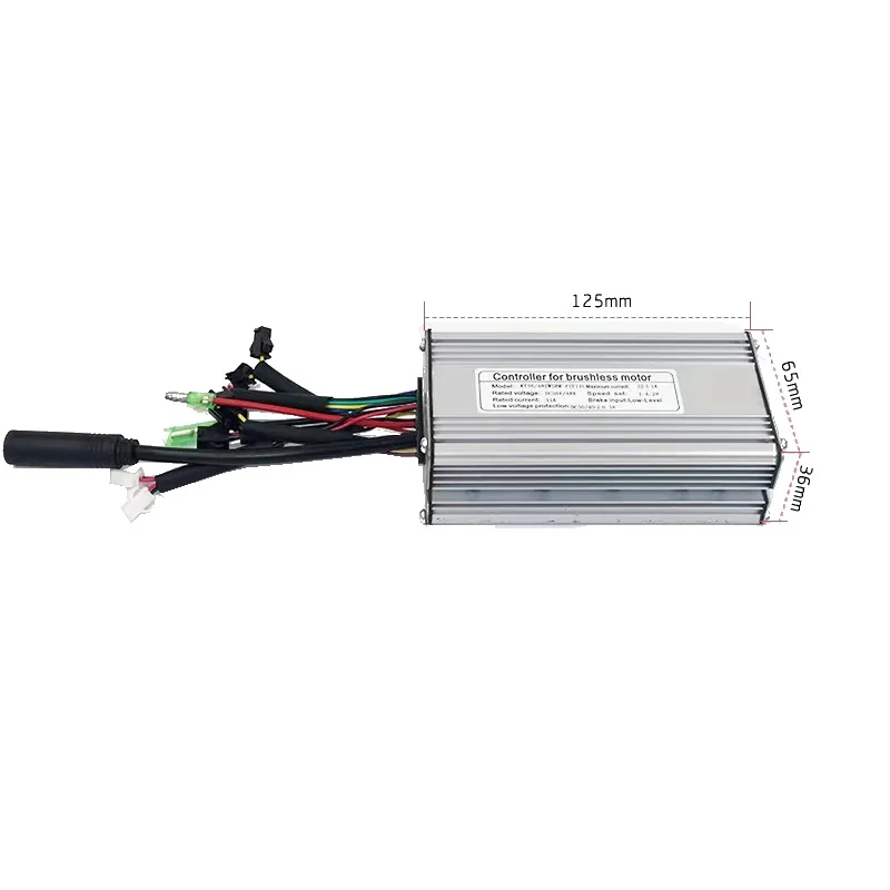 Ebike 750w 500w Motor Conversion Parts Electric Bike 36v 48v 25A KT Controller Kit LCD8S Display Without Motor