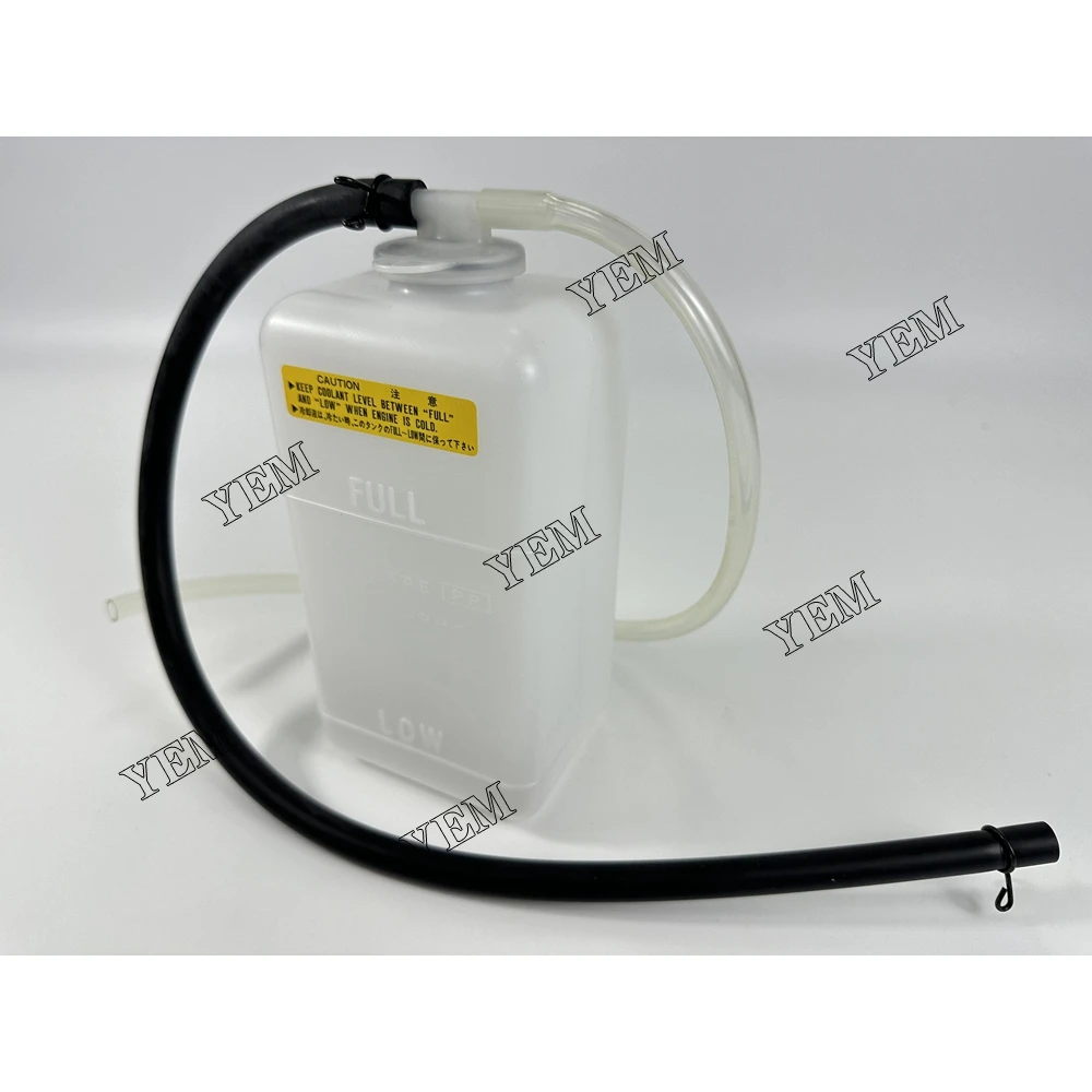 Industrial Engine Coolant Reserve Tank 15531-72402 for Kubota GL-3500 GL-4500 Track Carrier KC120H for Hyundai Excavator R17Z-9A