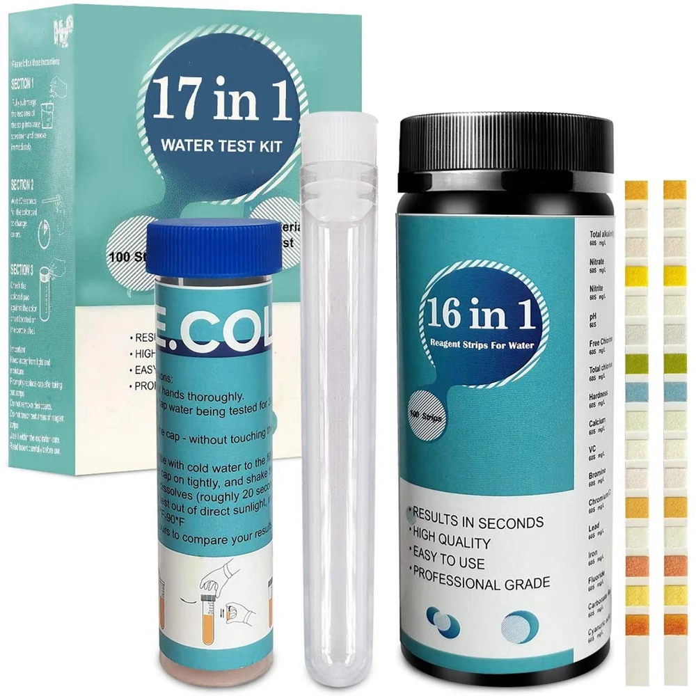 Bacteria Test Kit E.coli Water Test Strips For Drinking Water Test