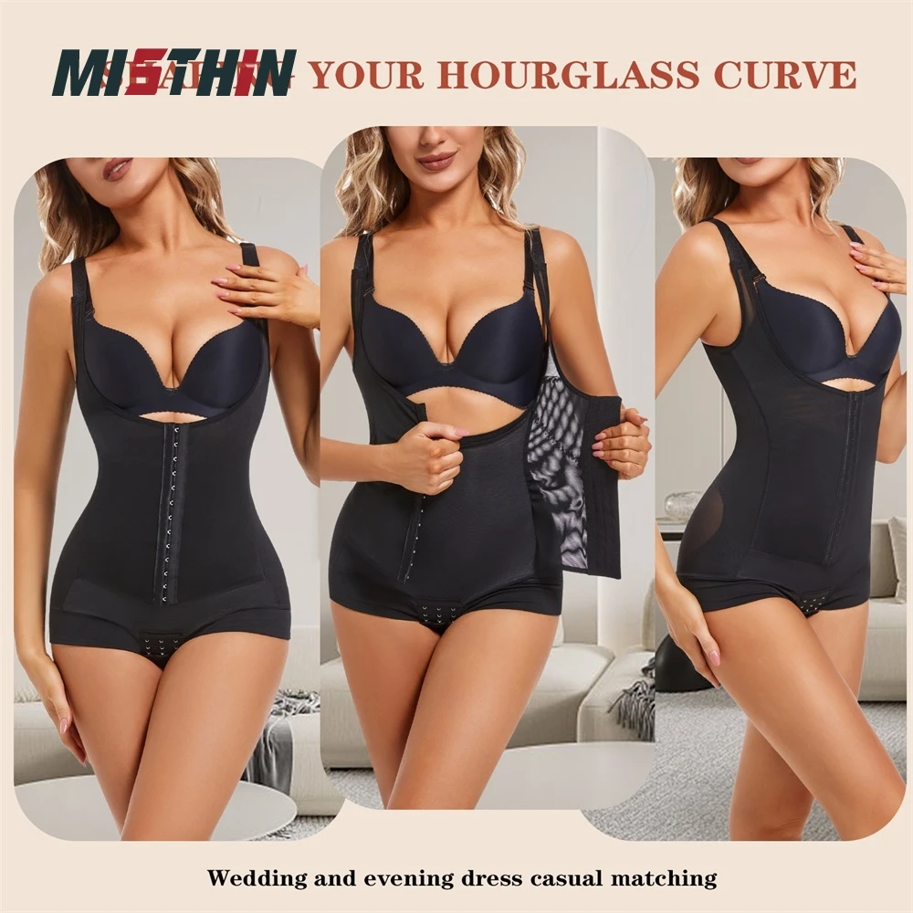 Wholesale Corset Faja Shoulder Strap Shaping Body Vest Panties Girdles Belly Tummy Control Shapewear Waist Trainer Shaper factory