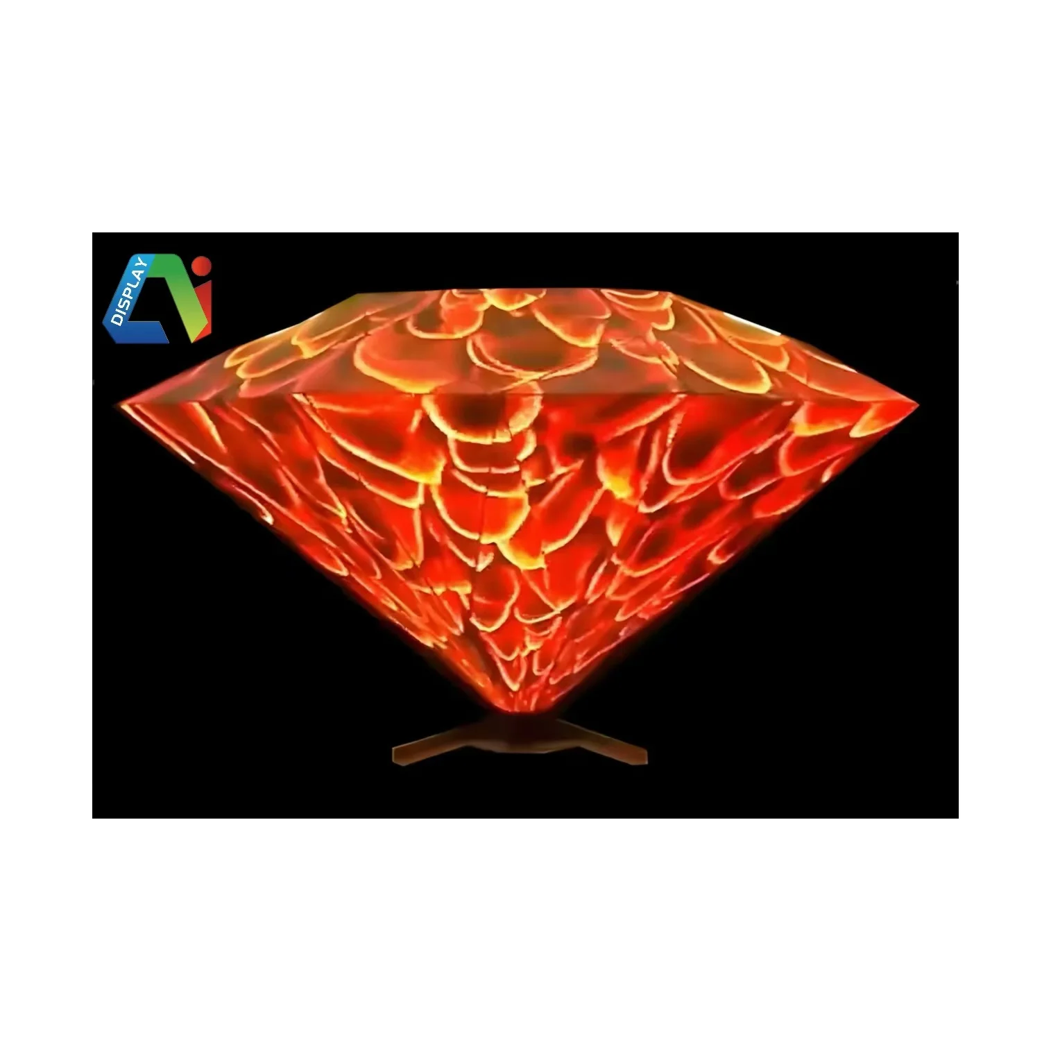Новый дизайн LED-дисплея, настраиваемый внутренний P3 Diamond LED многогранная видеостена для DJ-сцены с подвесным нерегулярным LED-экраном