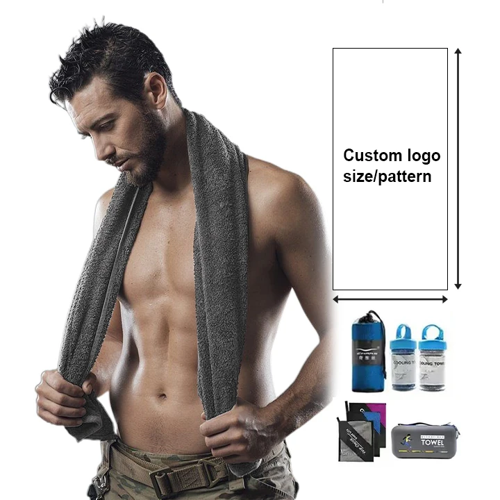 Super Absorbent Quick Dry Workout Towel Custom Microfiber Travel Sport GYM Towel