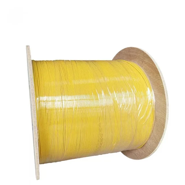 Indoor LSZH Flame-retardant Single Mode Fiber Optic Cable Flexible G657A1 1 2 4 6 4 Cores for Communication Easy Installation