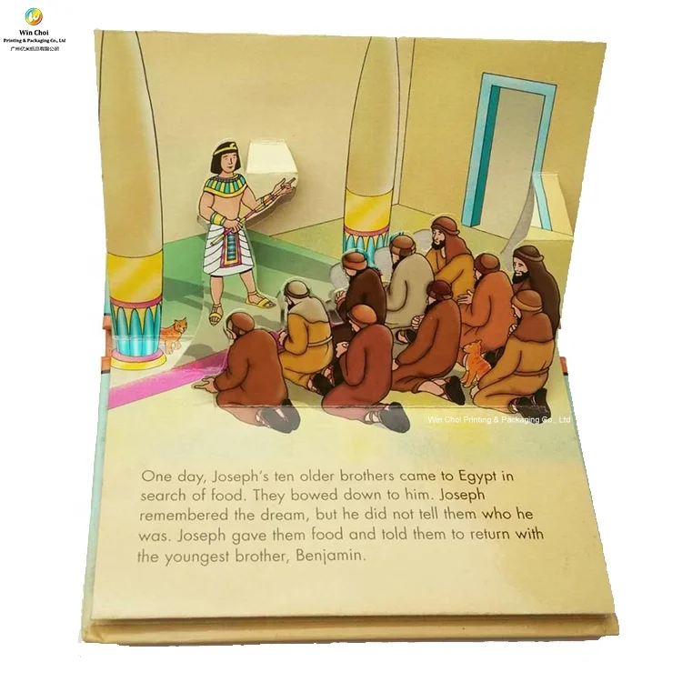 Bible Book Pop up Books Printing Paper Printer in China Cheap Price Bible Printing Christian Learning