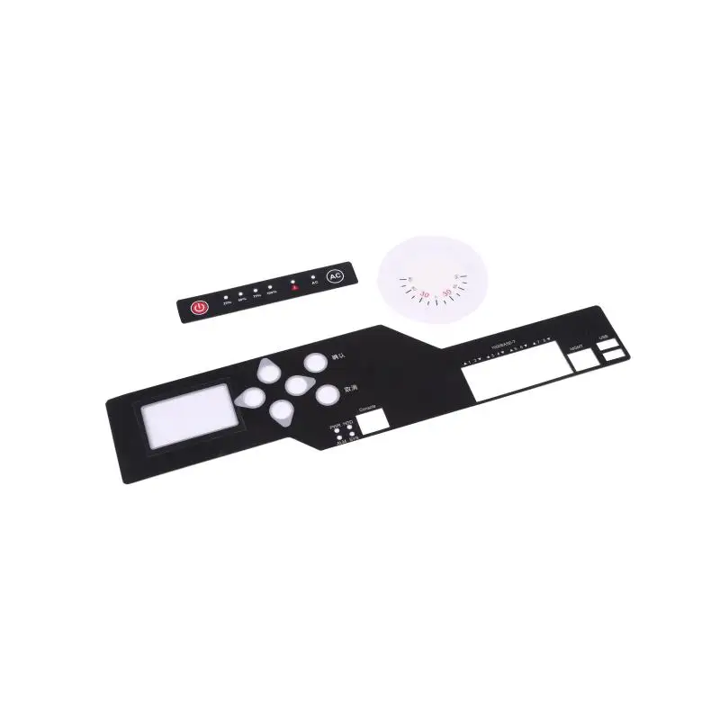 Custom Matrix Keyboard 4X4 3X3 Matrix Membrane Switch Reasonable Price 16 Key Membrane Switch Keypad 4X4 Silk Screen Printing