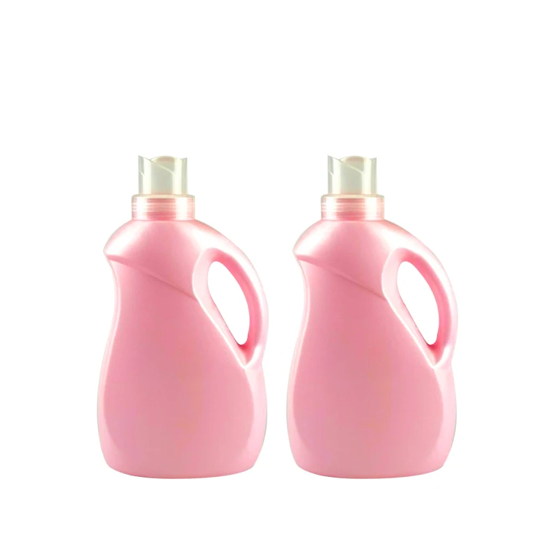 3L White Matte HDPE Liquid Detergent Bottle Plastic Wholesale Laundry Detergent Bottle With Custom Label