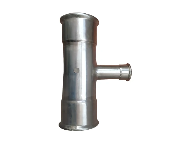 Stainless Steel supersize reducer tee 168mm M-profile