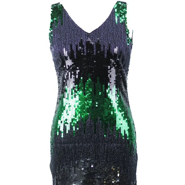 western sequin dress