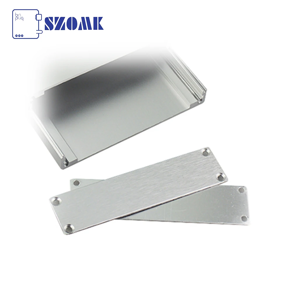 Custom Industries Extruded Aluminum Enclosures DIY Split Type Small  Enclosure  Aluminum Extrusion Enclosure square