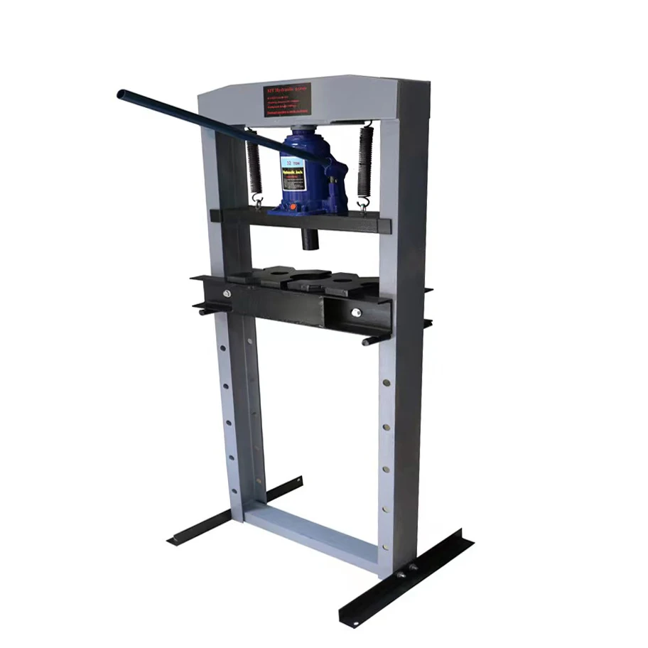 Транспортное оборудование гидравлический манометр 32t магазинный пресс с ножным насосом ручной токарный