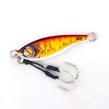 DARRICK new product20g-60g6 color metal hard bait jig lures fishing saltwater