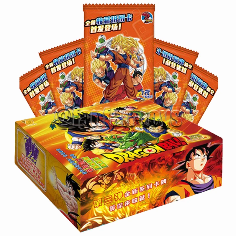 Dragon Ball Z Collection Cards Tcg Booster Box Super Saiyan Board - Where To Buy Dragon Ball Z Cards