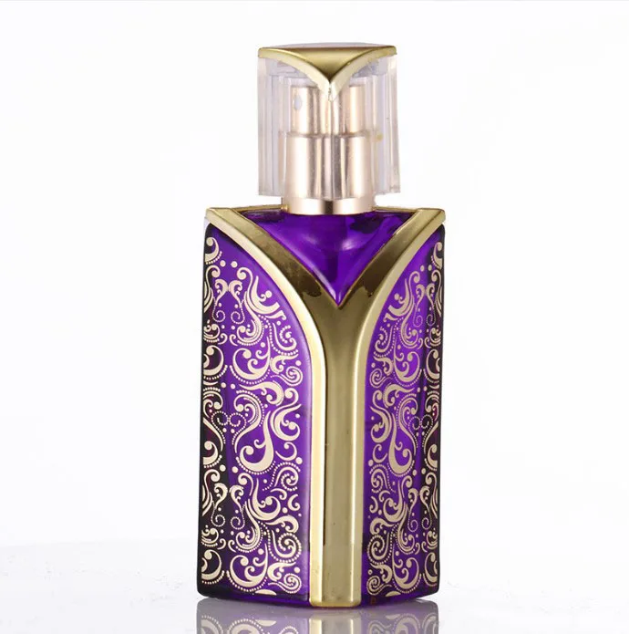 product attar oud 30ml 100ml high quality colorful hot stamping glass perfume empty bottle with aluminum sprayer-29