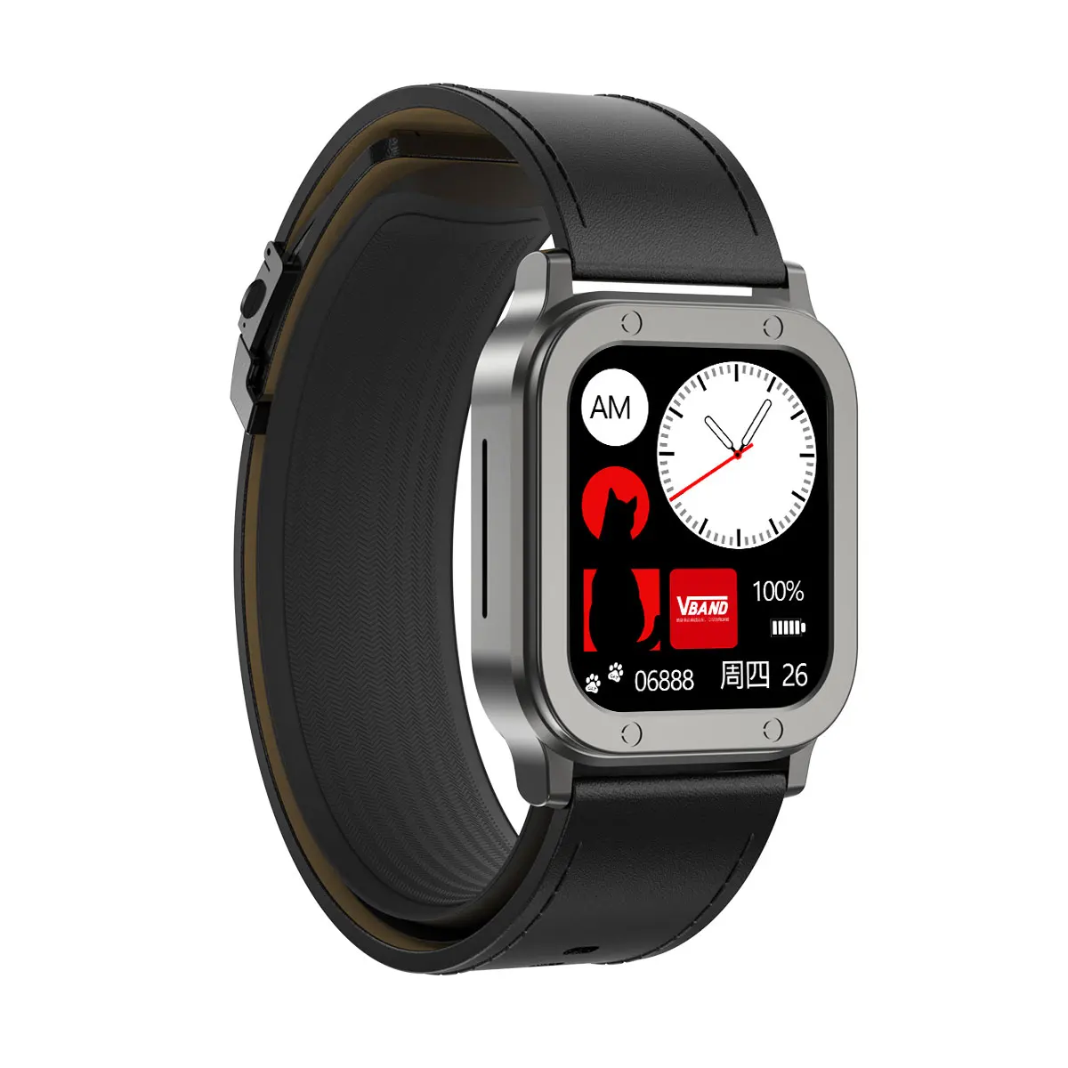 RESEE 2024 Smart Watch with IP67 Waterproof Touch Screen Heart Rate Monitor AI Voice Assistant Fashion Smart Watches