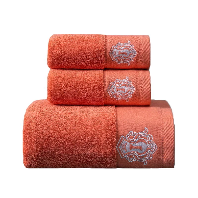 White cotton household 32 jacquard absorbent thickening hotel cotton towel face towel bath towel