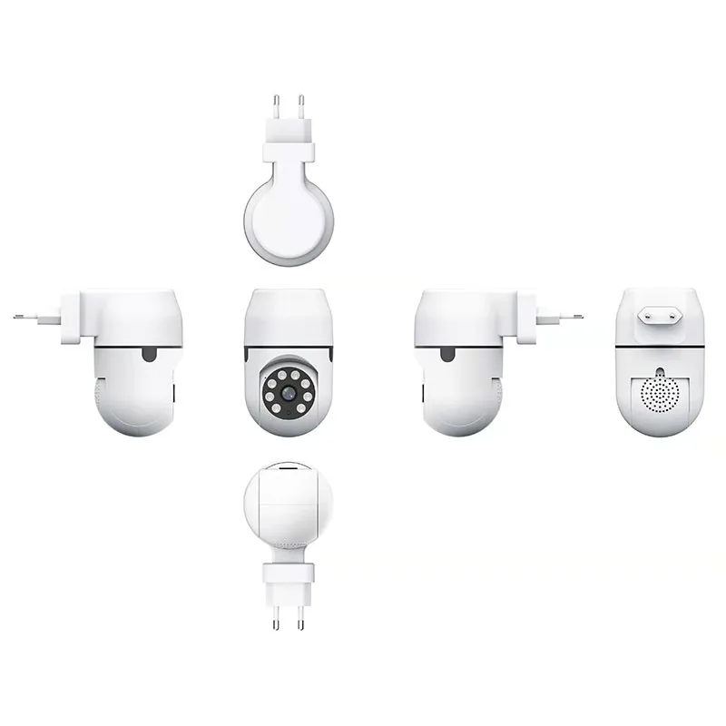 Home Security Bulb PTZ Camara 1080P YI IOT Surveillance