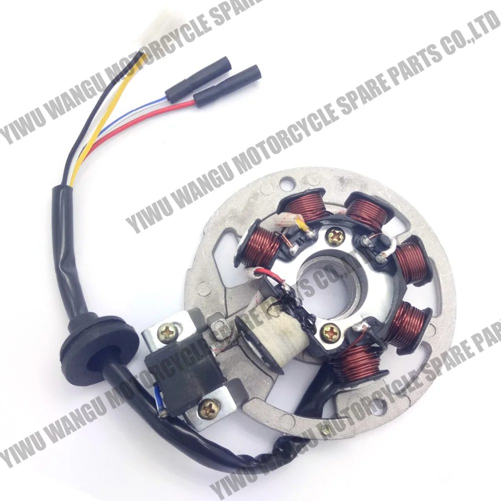 Новый статор в сборе для 50cc 2-тактный 1PE40QMB пробежки JOG50 JOG90 двигатели 7-катушка
