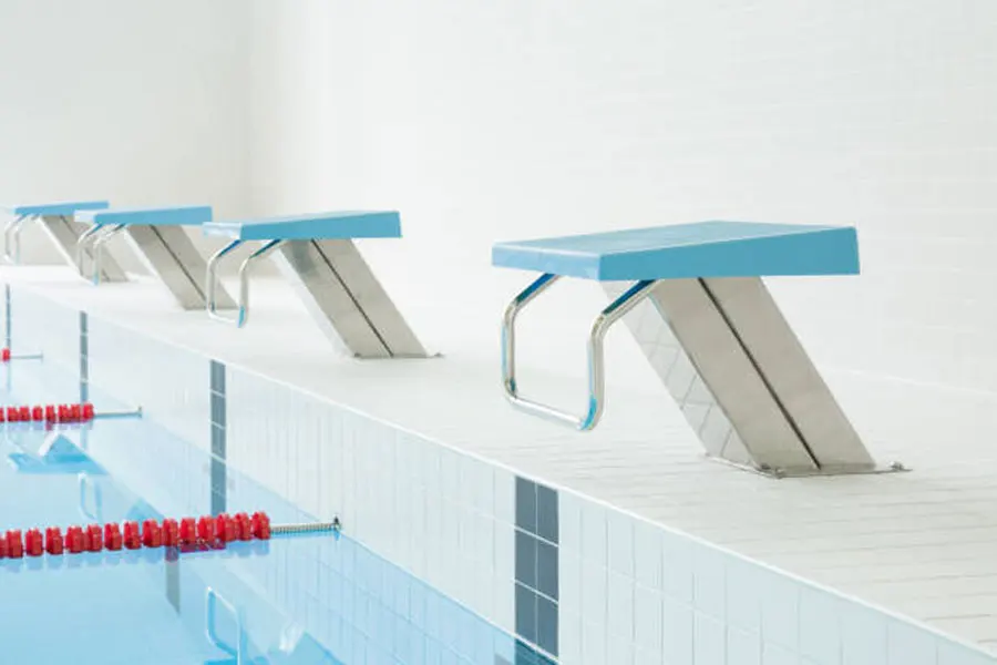 Swimming Pool Adjustable Starting Block - Durable & Safe