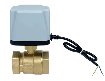 Alahot 1/2 inch Electric DN20 DC9-24V AC110-220V Two-way Two-wire Normally Closed Normally Open Brass Water Ball valve