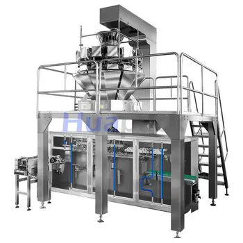 4000ml Automatic Premade Bag Doypack  Seeds Grain Beans Chips Almond Sachet Filling Sealing Packing Packaging Machines