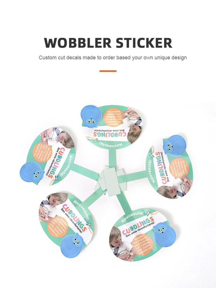 Wobbler Sticker