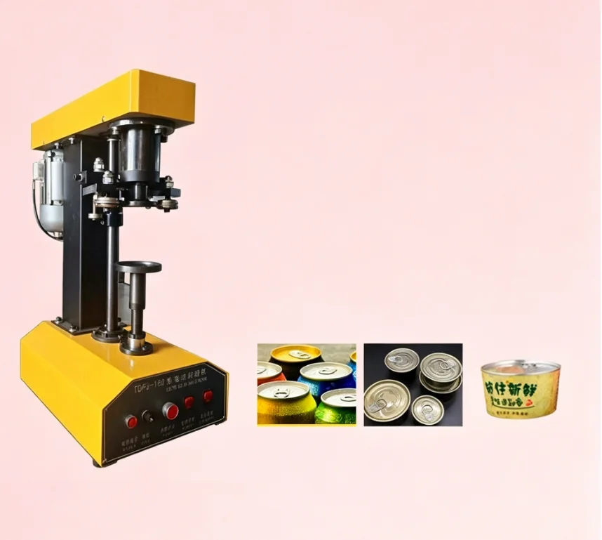 TEBAK Automatic Can Sealing Equipment | Electric Tin Can Sealer for Food & Beverage Production Line