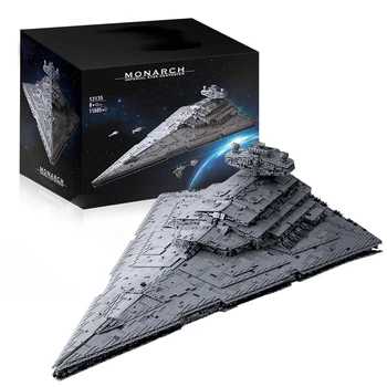 Mould King 11885 pcs Imperial Star Destroyer 13135 Educational Diy Assemble Bricks Warship Technic Building Blocks Set Toys Kids Buy Legoing Star Toys Moc 23556 The Isd Monarch Star Destroyer Model