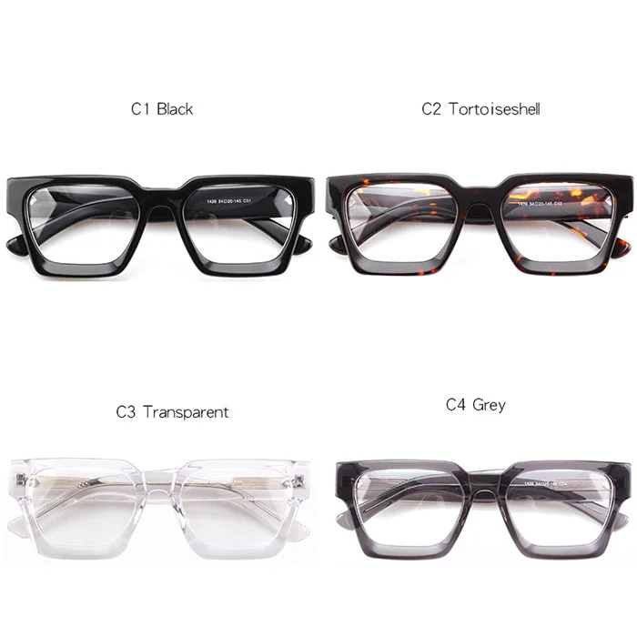 2026 Customized Logo Fashion Optical Glasses Frame Men Wholesale Handmade Eyewear Retro High Quality Acetate Eyeglasses Frame