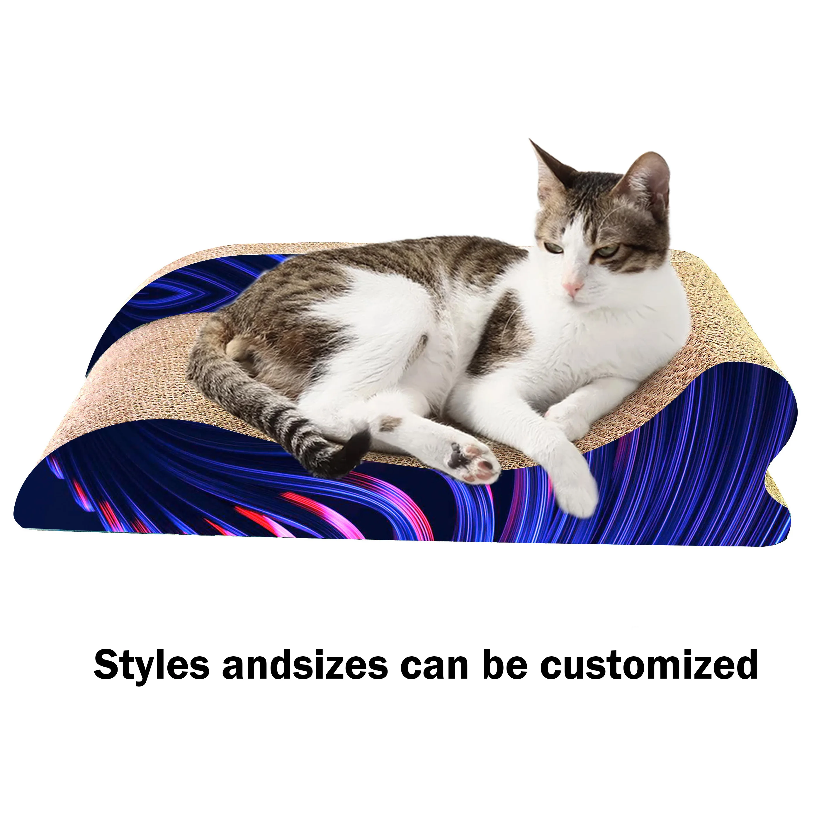 Eco Friendly Corrugated Cat Scratching Toy Premium Durable Cat Scratch