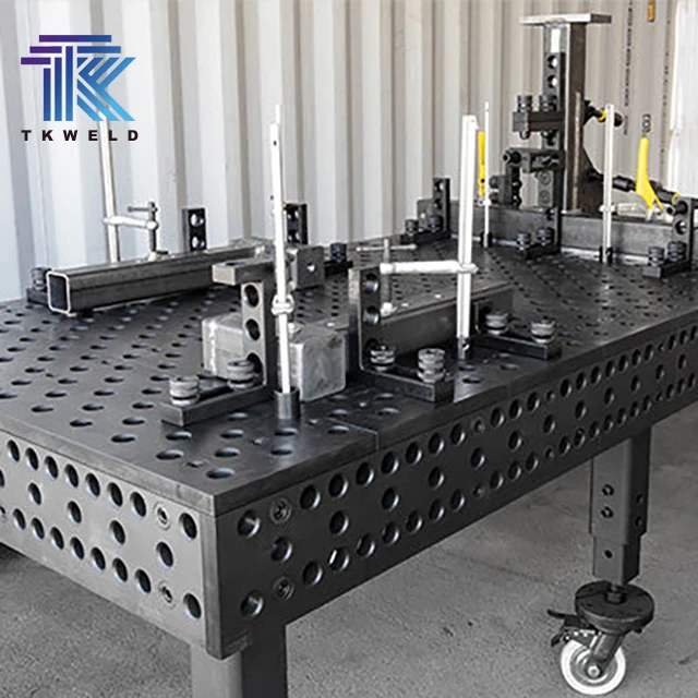 TKweld CE Certified Factory Automatic Welding Table Tools D28 D16 3D/2D Nitrided Steel Accessories Construction High Quality
