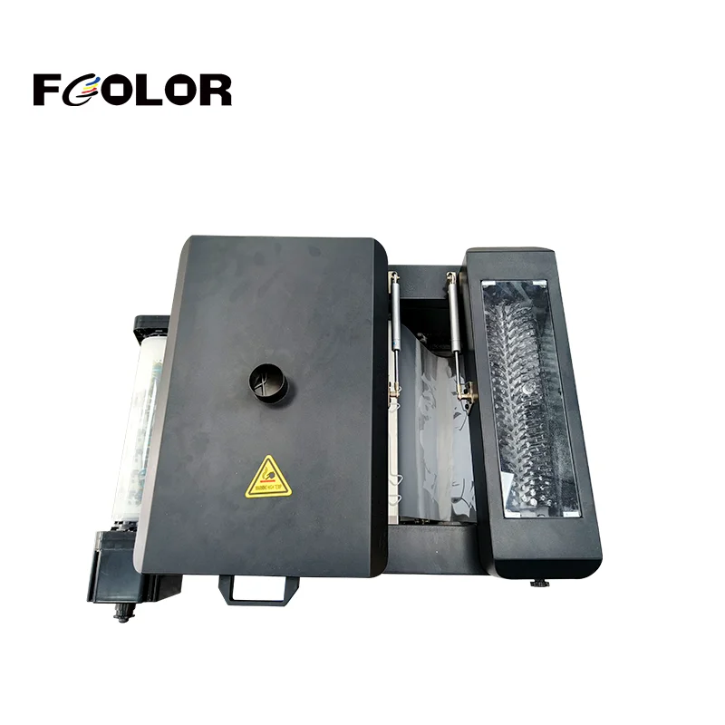 FCOLOR Dtf Shaking Powder Machine for Inkjet Printer Digital A3 Roll PET Film Printing Machine DTF Powder Machine
