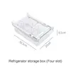 Contenitore per frigorifero (Quattro scomparti)