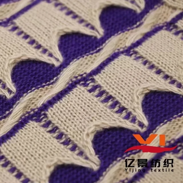 Wholesale 100% polyester fiber 1/15NM skin-friendly three-dimensional velvet blended yarn suitable for knitted sweaters