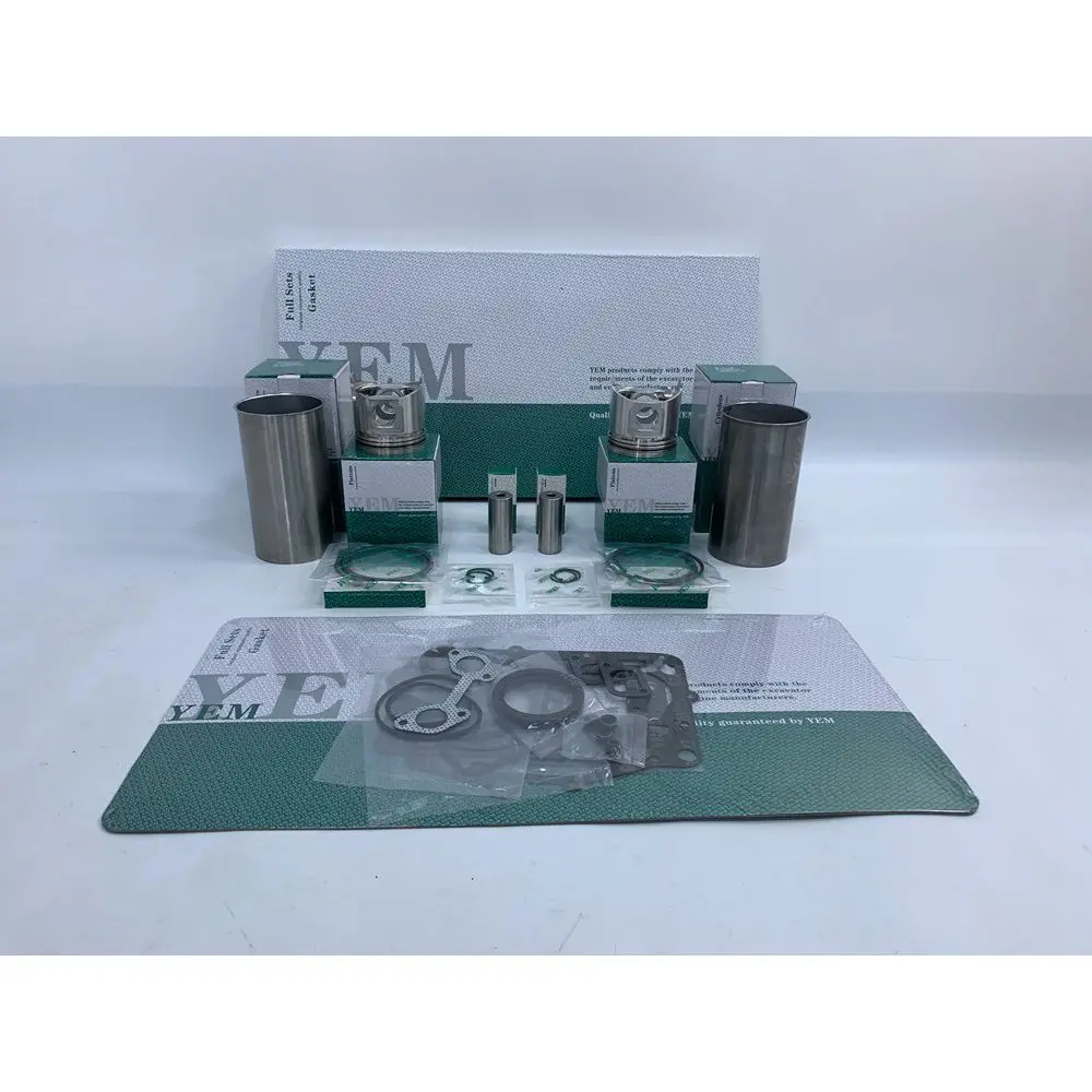 Z500 Overhaul Repair Kit With Cylinder Gaskets Piston Rings Liner for Bobcat Portable Power for Kubota Engine