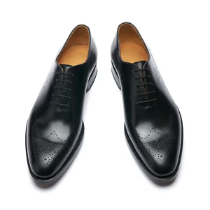 Customize Luxury Comfortable Oxfords Men'S Black Dress Shoes