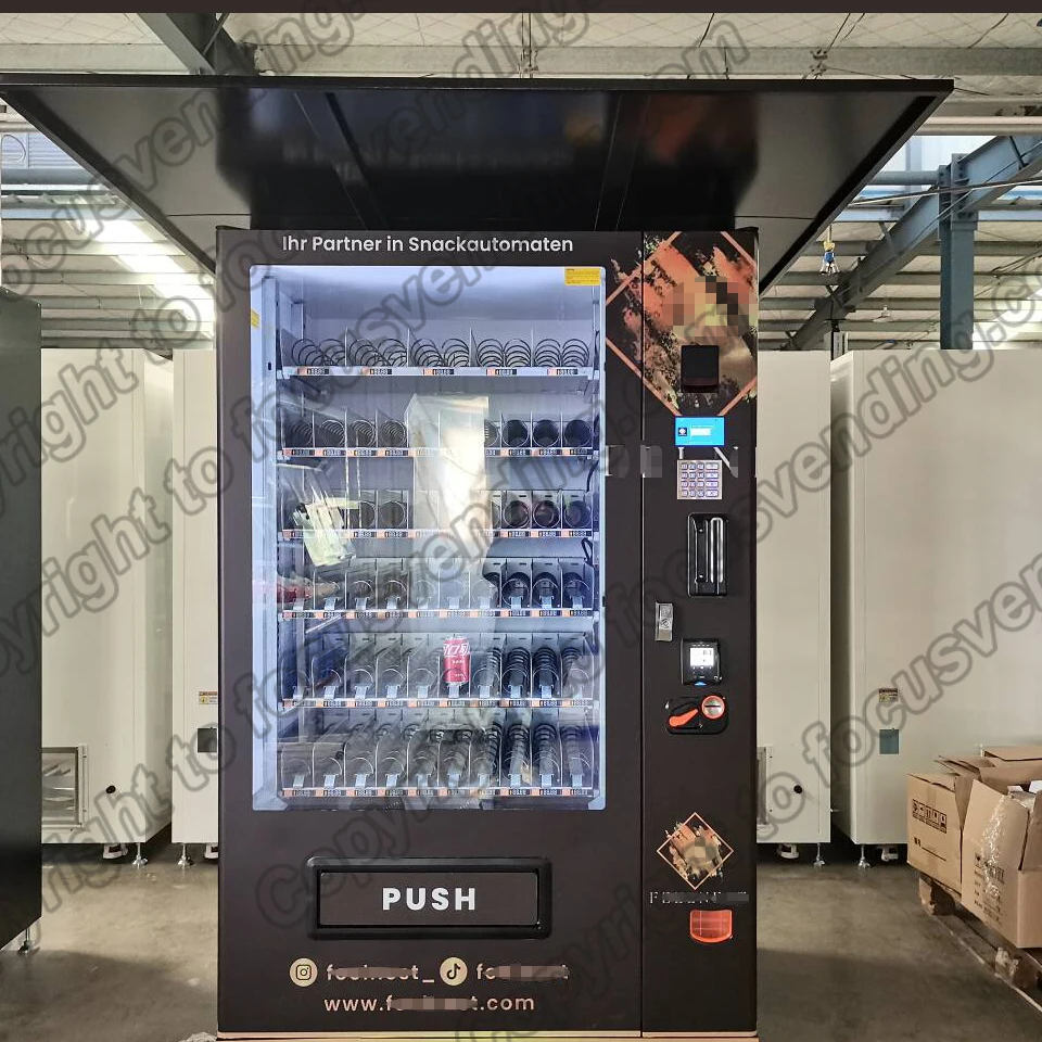 Alibaba.com: FOCUSVEND Automatic Snack Vending Machine with ...